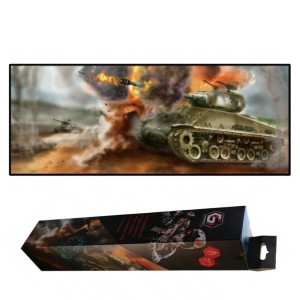 Podkładka pod mysz GAMING XL 350x900 biurowa duża