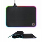 Gamingowa podkładka pod mysz LED RGB – wodoodporna, antypoślizgowa, 10 trybów, 35x25 cm