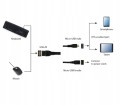 Adapter USB OTG Cablexpert A-OTG-AFBM-04 Micro USB o długości 15 cm