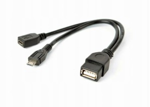 Cablexpert adapter USB OTG A-OTG-AFBM-04 Micro USB 0,15 m