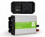 Przetwornica samochodowa 12V/230V  Konwerter napięcia 500W