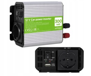  Przetwornica samochodowa 12V Konwerter napięcia 300W 
