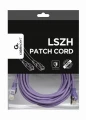 Patchcord Cablexpert PP6A-LSZHCU-V-1M kat. 6A S/FTP w ujęciu bocznym