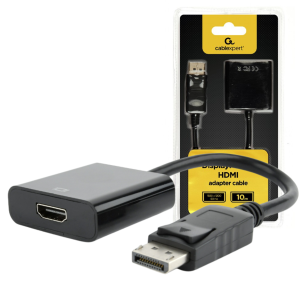 Adapter  Display Port do HDMI 4K Przejściówka Video DP - HDMI 1920 x 1200 x 60 Hz