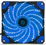 Wentylator do obudowy 120cm niebieski 15LED 3+4Pin