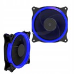 Wentylator Ring-Type 120cm niebieski 16LED 3+4Pin