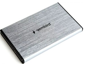 Obudowa Dysku HDD SSD 2,5" USB 3.0 SATA Adapter Kieszeń na Dysk Aluminium Srebrna