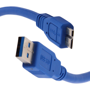 Kabel USB do obudowy dysku zewnętrznego USB 3.0  MICROUSB-B USB 0,5M