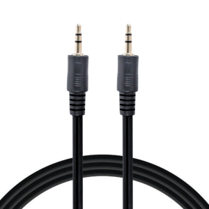 KABEL AUDIO AUX MINI JACK 3,5mm - MINIJACK 3,5mm WTYKI MĘSKIE 1,2m