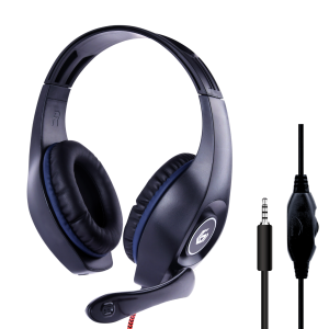 Gamingowe słuchawki nauszne NAUSZNE GHS-05 JACK miniJACK AUX do grania