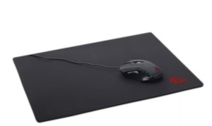 Uniwersalna Podkładka pod mysz i klawiaturę na biurko Gamingowa Czarna L