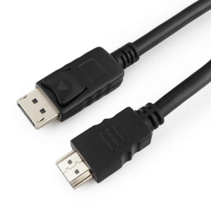 KABEL DisplayPort męski do HDMI męski PRZEWÓD DP HDMI FHD 1,8M CZARNY