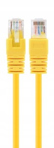 KABEL SIECIOWY PATCHCORD LAN ETHERNET RJ45 CAT6 UTP 0,5M ŻÓŁTY