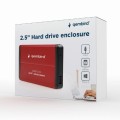 Obudowa Gembird EE2-U3S-2-R