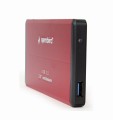 Złącze USB-A oraz elementy obudowy Gembird EE2-U3S-2-R USB 3.2 Gen. 1