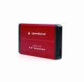 Gembird obudowa zewnętrzna 2.5" EE2-U3S-2-R USB 3.2 Gen. 1 SATA czerwony