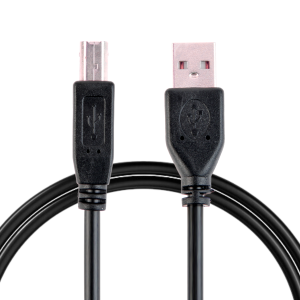 Kabel USB AM - BM DO DRUKARKI SKANERA CZYTNIKA KODÓW 1m CZARNY