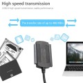 Kabel adapter USB IDE SATA Cablexpert AUSI01 podłączony do dysku