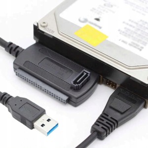 Adapter do dysku 2.5" 3.5" Kabel USB 2.0  IDE  Serial ATA II 30 MB/s Przejściówka