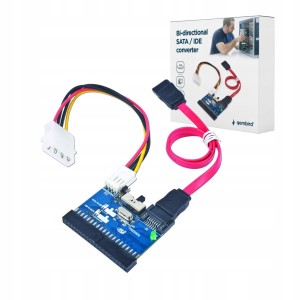 Gembird Adapter konwerter dwukierunkowy SATA / IDE