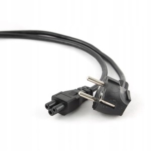 Kabel zasilający koniczynka z certyfikat VDE 1 m
