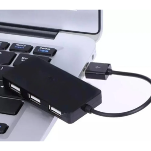 Kompaktowy HUB 4w1 Rozgałęźnik portów  Rozdzielacz USB HUB USB 4x USB 2.0