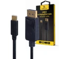 Kabel USB Typ C na DisplayPort męski 4K UHD 60Hz 2m do monitora DP
