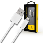 Kabel USB 2.0 do 8-pin Lightning 1m – biały, ładowanie 2.1A, szybki transfer danych 418Mbps