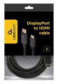 Kabel DisplayPort HDMI do komputera PC i monitora 3m