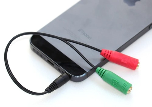 Cablexpert CCA-417 adapter audio mini Jack 4 pin mini Jack x2 0,2 m