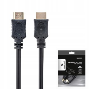 Kabel HDMI 0.5m Full HD 4K UHD 60Hz Ethernet ARC do TV, konsoli i komputera