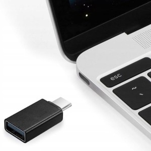 Adapter USB-C męski do USB-A żeński – przejściówka USB 2.0, kompaktowa, szybka transmisja