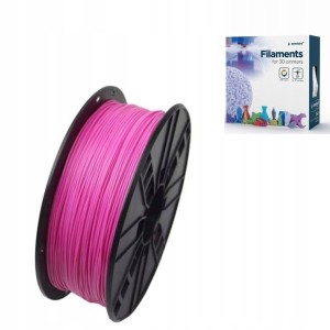 Filament PLA 1,75 mm 1000 g różowy do drukarki 3D Gembird3