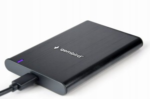 Obudowa na dysk HDD SSD 2,5" Kieszeń SATA USB-C 3.1 Aluminium 6 Gbps