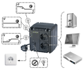 Stabilizator napięcia do domu i biura EG-AVR-1001 1000VA zabezpieczenie przed skokami napięcia