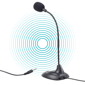 Mikrofon  MIC-205 do komputera mini JACK 3,5mm giętki gęsia szyja elastyczny