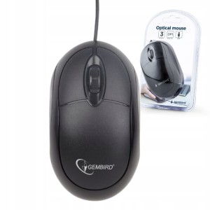 Przewodowa mysz komputerowa myszka optyczna USB 1000 DPI biurowa