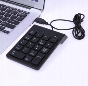 Przewodowa Klawiatura numeryczna USB do laptopa KPD-U-03 Gembird