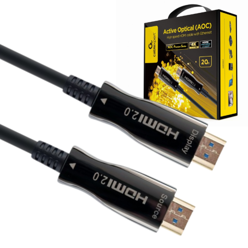 kabel HDMI optyczny AOC 20 m Premium Series 4K 60Hz