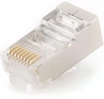 Cablexpert wtyki RJ45 PLUG6SP/10 kat. 6 8P8C FTP ekranowane 30u do linek i drutów 10 szt.