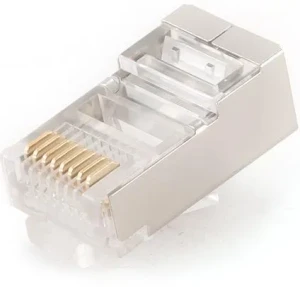 10 x KOŃCÓWKI WTYK WTYKI RJ45 8P8C RJ45 FTP LAN kat. 6 ekranowany