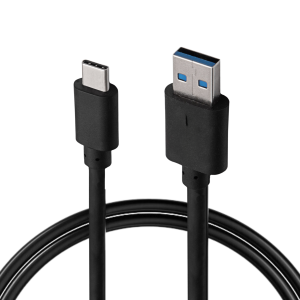  Kabel USB-A 3.0  do USB-C 1m czarny–  transfer 600MB/s,  3A 36W,