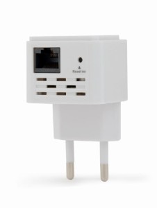 Bezprzewodowy wzmacniacz sygnału sieci WiFi REPEATER interentu BIAŁY