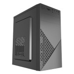 Obudowa Komputerowa Gembird Fornax K170 | micro-ATX Mini Tower  | USB-C | Biurowa, Czarna