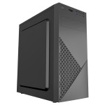 Obudowa Komputerowa Fornax 170 ATX Midi Tower | USB-C | Czarna | Biurowa 