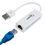 Karta sieciowa USB 2.0 LAN 10/100Mb/s RJ45 Przejściówka Ethernet Gembird