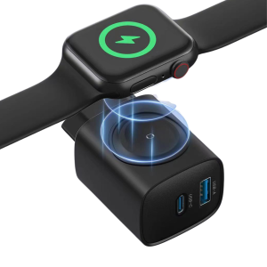Szybka ładowarka USB-C 20W + Ładowarka do Apple Watch Gembird QC 3.0 PD