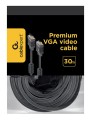KABEL VGA - VGA DO MONITORA PRZEWÓD AUIDO VIDEO 30M GEMBIRD