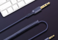 Kabel AUDIO mini JACK - mini JACK M/M 1,8m SPIRALNY czarny Gembird