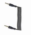 Kabel AUDIO mini JACK - mini JACK M/M 1,8m SPIRALNY czarny Gembird